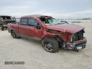 2017 Nissan Titan XD SV with VIN 1N6BA1F45HN571372, listed as a Copart auction lot 76906434 with 103,274 mi miles and Salvage Title. Bid and sale history available at carsss.com. Image 4.