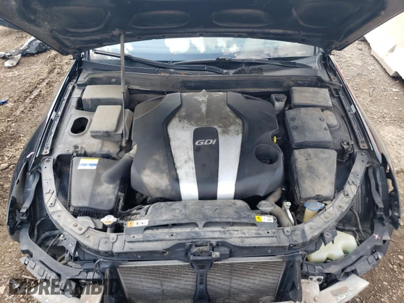 2012 Hyundai Genesis 3.8L with VIN KMHGC4DD0CU170099, listed as a Copart auction lot 67594234 with 191,437 mi miles and Salvage Title. Bid and sale history available at carsss.com. Image 11.
