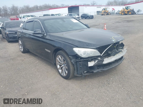 2015 BMW 7 Series 740Li xDrive with VIN WBAYF4C55FD874116, listed as a IAAI auction lot 41877144 with 156,280 mi miles. Bid and sale history available at carsss.com. Image 1.