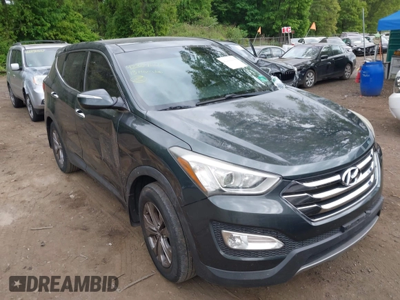 2013 Hyundai Santa Fe Sport z VIN 5XYZU3LB5DG057725, wystawiony jako IAAI lot #42284038 z przebiegiem 126 207 mil mil oraz . Historia ofert i sprzedaży dostępna na DreamBid. Obrazek 6.