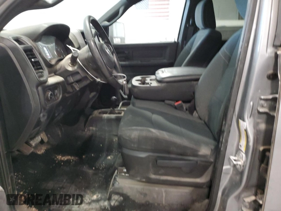2023 Ram 2500 Tradesman with VIN 3C6UR5HL7PG505324, listed as a Copart auction lot 88786795 with 16,837 mi miles and Salvage Title. Bid and sale history available at carsss.com. Image 7.