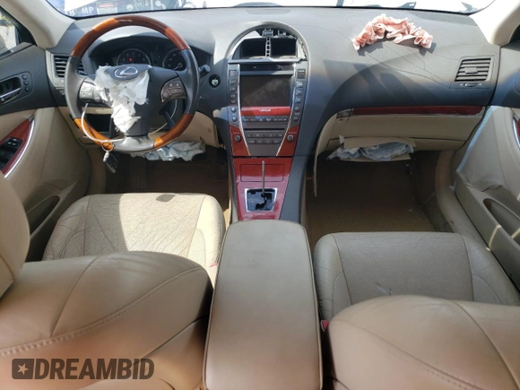 2011 Lexus ES with VIN JTHBK1EG3B2454487, listed as a Copart auction lot 48751345 with 139,667 mi miles and Salvage Title. Bid and sale history available at carsss.com. Image 8.