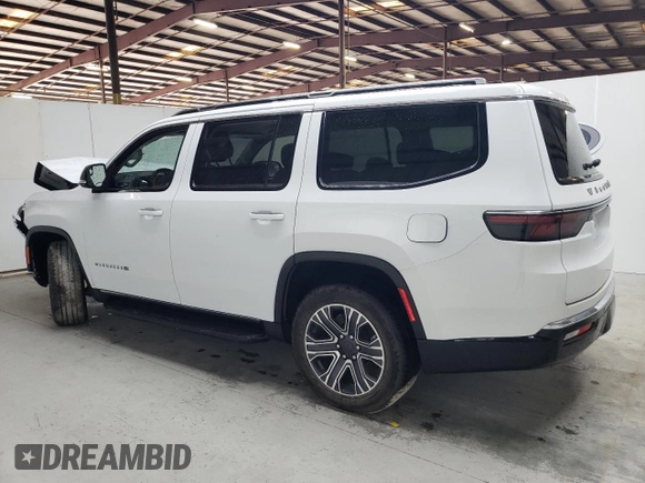 2024 Jeep Wagoneer Series II with VIN 1C4SJUBP3RS135367, listed as a Copart auction lot 56036945 with 39,298 mi miles and Clean title. Bid and sale history available at DreamBid. Image 2.