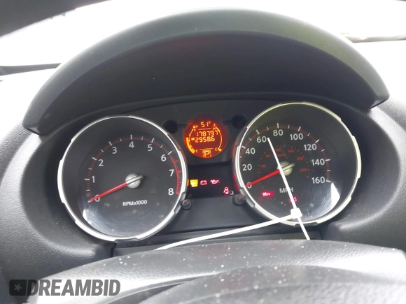 2009 Nissan Rogue SL with VIN JN8AS58T49W057083, listed as a IAAI auction lot 41987000 with 178,797 mi miles and . Bid and sale history available at DreamBid. Image 7.