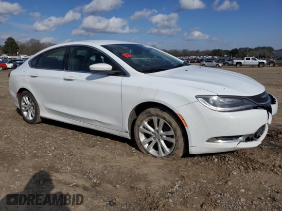 2016 Chrysler 200 Limited with VIN 1C3CCCAB1GN133616, listed as a Copart auction lot 43067535 with 175,745 mi miles and Salvage Title. Bid and sale history available at carsss.com. Image 4.