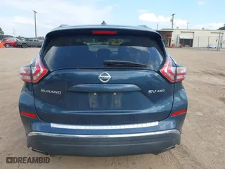 2015 Nissan Murano SL with VIN 5N1AZ2MH6FN221180, listed as a IAAI auction lot 41505930 with 125,896 mi miles. Bid and sale history available at carsss.com. Image 17.