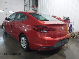 2019 Hyundai Elantra SE with VIN 5NPD74LF6KH473802, listed as a IAAI auction lot 41256394 with 130,699 mi miles and . Bid and sale history available at DreamBid. Image 3.