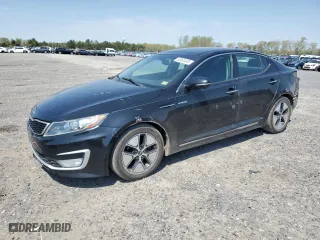 2013 Kia Optima Hybrid EX with VIN KNAGM4AD7D5060620, listed as a Copart auction lot 52964445 with 185,232 mi miles and Salvage Title. Bid and sale history available at carsss.com. Image 1.