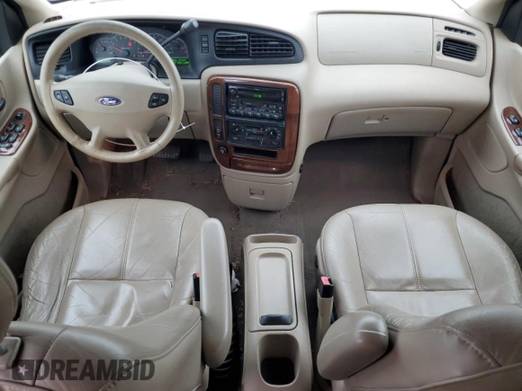 2001 Ford Windstar SEL with VIN 2FMZA53451BA81766, listed as a Copart auction lot 81352104 with 120,037 mi miles and Salvage Title. Bid and sale history available at carsss.com. Image 8.