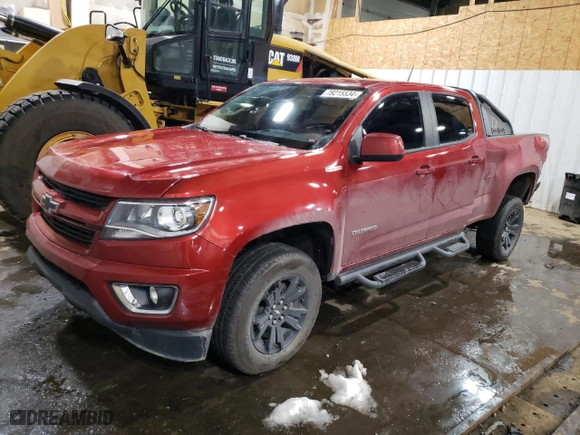 2016 Chevrolet Colorado 4WD Z71 with VIN 1GCPTDE10G1359481, listed as a Copart auction lot 78215534 with 26,494 mi miles and Salvage Title. Bid and sale history available at carsss.com. Image 1.