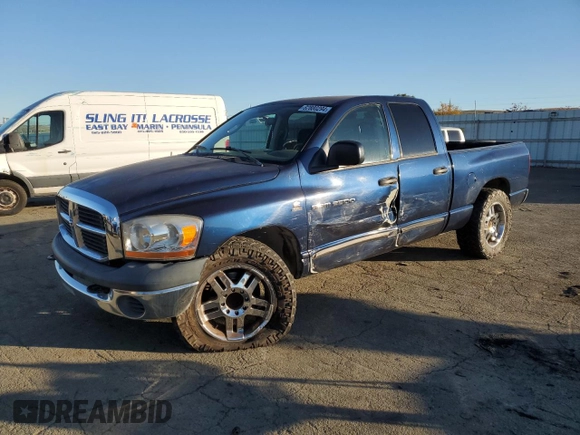 2006 Dodge Ram 2500 SLT with VIN 3D7KR28C26G171531, listed as a Copart auction lot 82880294 with 327,430 mi miles and Salvage Title. Bid and sale history available at carsss.com. Image 1.