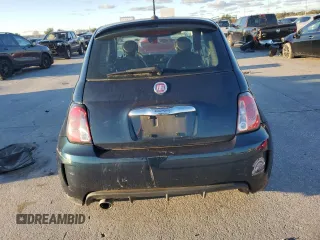 2013 FIAT 500 Turbo with VIN 3C3CFFHH5DT607243, listed as a Copart auction lot 84547324 with 0 mi miles and Salvage Title. Bid and sale history available at carsss.com. Image 6.