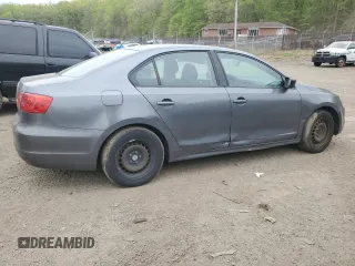2011 Volkswagen Jetta Sedan S with VIN 3VW2K7AJ1BM400018, listed as a Copart auction lot 53639785 with 181,269 mi miles and Salvage Title. Bid and sale history available at carsss.com. Image 3.