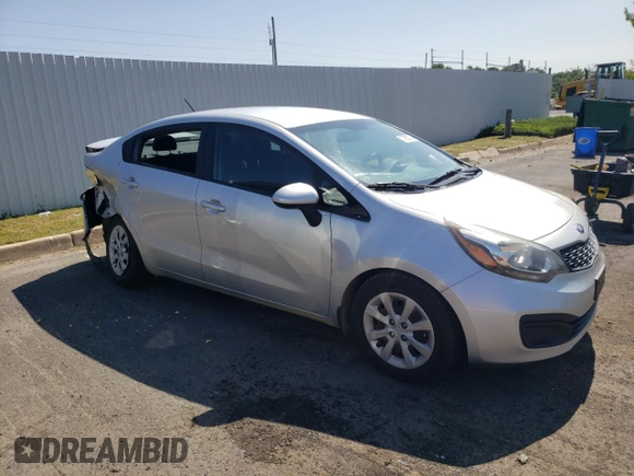 2013 Kia Rio LX with VIN KNADM4A31D6287516, listed as a Copart auction lot 70852374 with 224,058 mi miles and Salvage Title. Bid and sale history available at DreamBid. Image 4.