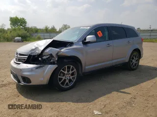 2015 Dodge Journey R/T with VIN 3C4PDCEG9FT712903, listed as a Copart auction lot 59482845 with 64,796 mi miles and Salvage title. Bid and sale history available at DreamBid. Image 1.