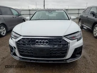 2024 Audi A8 with VIN WAULDAF85RN011982, listed as a Copart auction lot 86863894 with 1,138 mi miles and Salvage Title. Bid and sale history available at carsss.com. Image 5.