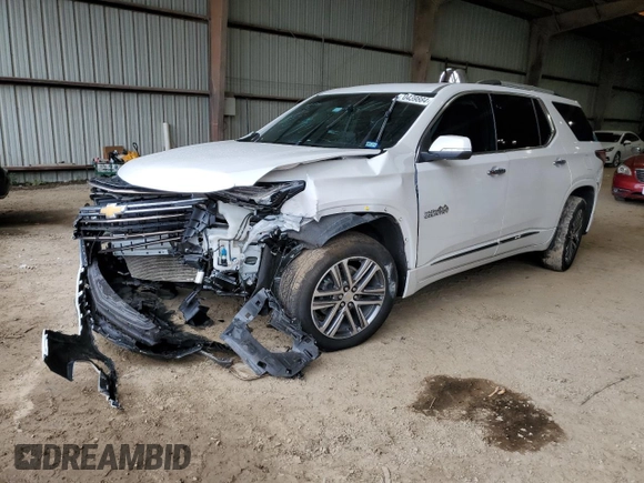 2022 Chevrolet Traverse High Country with VIN 1GNERNKW3NJ192968, listed as a Copart auction lot 70439884 with 42,420 mi miles and Salvage title. Bid and sale history available at DreamBid. Image 1.