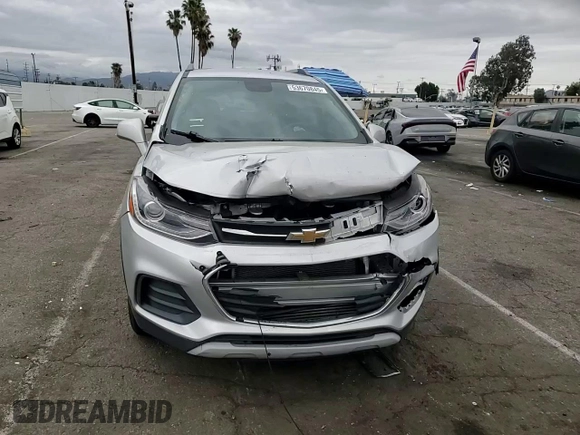 2017 Chevrolet Trax LT with VIN 3GNCJPSBXHL167585, listed as a Copart auction lot 53670845 with 95,871 mi miles and Salvage Title. Bid and sale history available at carsss.com. Image 11.