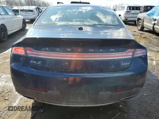 2017 Lincoln MKZ Hybrid Select with VIN 3LN6L5LUXHR624876, listed as a Copart auction lot 46124195 with 108,499 mi miles and Clean title. Bid and sale history available at DreamBid. Image 6.
