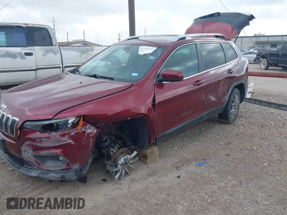 2019 Jeep Cherokee Latitude Plus with VIN 1C4PJLLB9KD404257, listed as a IAAI auction lot 42133975 with 97,062 mi miles and . Bid and sale history available at DreamBid. Image 6.