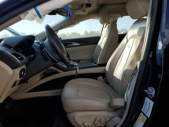 2017 Lincoln MKZ Hybrid Select with VIN 3LN6L5LU6HR656966, listed as a Copart auction lot 43932215 with 98,319 mi miles and Salvage Title. Bid and sale history available at DreamBid. Image 7.