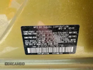 2023 Subaru Crosstrek Special Sports z VIN JF2GTHSC2PH236738, wystawiony jako Copart lot #59664675 z przebiegiem 34 364 mil mil oraz Szkoda całkowita • Salvage title. Historia ofert i sprzedaży dostępna na DreamBid. Obrazek 14.