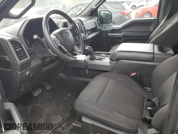 2018 Ford F-150 XL with VIN 1FTEW1CP0JKD97301, listed as a Copart auction lot 53729285 with 118,440 mi miles and Salvage Title. Bid and sale history available at carsss.com. Image 7.
