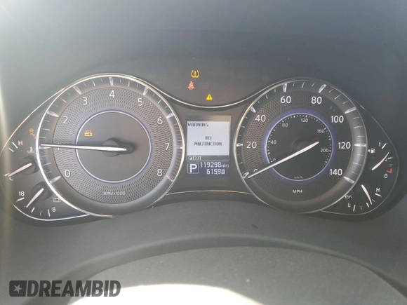 2017 Infiniti QX80 with VIN JN8AZ2NE6H9156016, listed as a Copart auction lot 72435714 with 119,298 mi miles and Salvage Title. Bid and sale history available at carsss.com. Image 9.