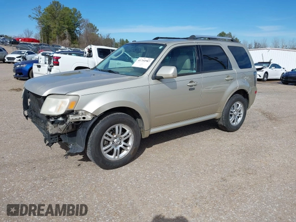 2010 Mercury Mariner Premier with VIN 4M2CN8HG4AKJ05736, listed as a IAAI auction lot 41744987 with 209,819 mi miles and . Bid and sale history available at DreamBid. Image 18.