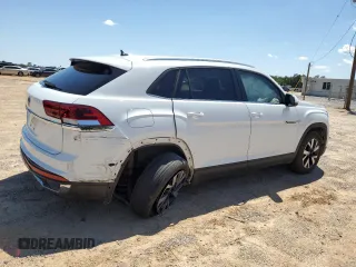 2023 Volkswagen Atlas SE with VIN 1V2DC2CA4PC214280, listed as a Copart auction lot 55832815 with 28,163 mi miles and Salvage title. Bid and sale history available at DreamBid. Image 3.