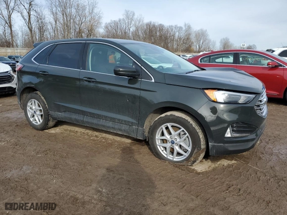 2022 Ford Edge SEL with VIN 2FMPK4J93NBB16453, listed as a Copart auction lot 48277865 with 18,070 mi miles and Clean Title. Bid and sale history available at carsss.com. Image 4.