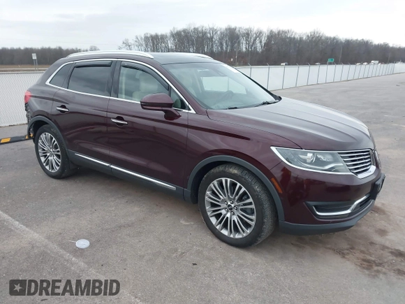 2018 Lincoln MKX Reserve with VIN 2LMPJ6LR3JBL39019, listed as a IAAI auction lot 41178625 with 69,883 mi miles. Bid and sale history available at carsss.com. Image 1.