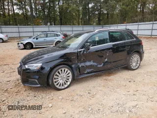 2017 Audi A3 Sportback e-tron Premium Plus with VIN WAUTPBFF4HA129037, listed as a Copart auction lot 78957304 with 71,920 mi miles and Salvage Title. Bid and sale history available at carsss.com. Image 1.