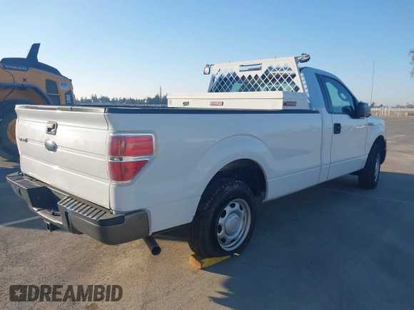 2010 Ford F-150 XL with VIN 1FTMF1C81AKE77467, listed as a IAAI auction lot 41396137 with 115,515 mi miles. Bid and sale history available at carsss.com. Image 4.