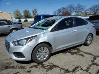 2019 Hyundai Accent SE with VIN 3KPC24A3XKE046274, listed as a Copart auction lot 52256165 with 147,679 mi miles and Clean Title. Bid and sale history available at carsss.com. Image 1.