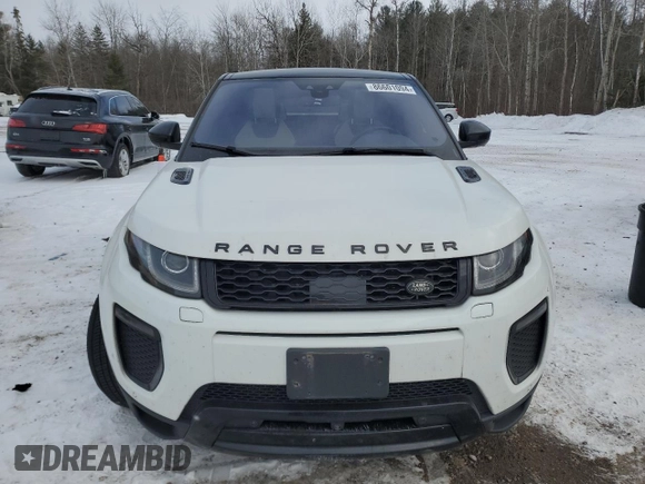 2017 Land Rover Range Rover Evoque HSE Dynamic with VIN SALVD2BG9HH210604, listed as a Copart auction lot 86601094 with 138,931 mi miles and Salvage Title. Bid and sale history available at carsss.com. Image 5.