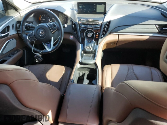 2020 Acura RDX Technology with VIN 5J8TC1H55LL017973, listed as a Copart auction lot 50181835 with 62,283 mi miles and Salvage title. Bid and sale history available at DreamBid. Image 8.