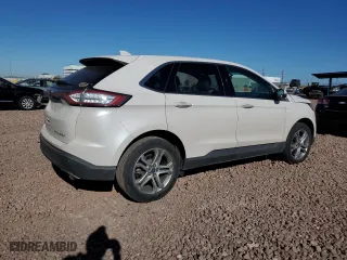 2017 Ford Edge Titanium with VIN 2FMPK3K88HBB61960, listed as a Copart auction lot 50368835 with 95,251 mi miles and Salvage Title. Bid and sale history available at carsss.com. Image 3.
