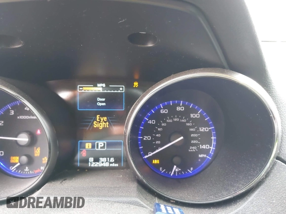 2019 Subaru Outback Premium with VIN 4S4BSAFC6K3324612, listed as a IAAI auction lot 42376654 with 122,948 mi miles and . Bid and sale history available at DreamBid. Image 7.