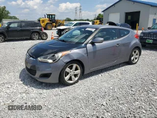 2014 Hyundai Veloster RE:FLEX with VIN KMHTC6AD2EU184412, listed as a Copart auction lot 62874805 with Not provided miles and Salvage title. Bid and sale history available at DreamBid. Image 1.