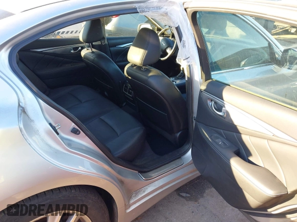 2017 Infiniti Q50 Premium with VIN JN1EV7AR7HM832424, listed as a IAAI auction lot 41372421 with 65,140 mi miles and . Bid and sale history available at DreamBid. Image 8.