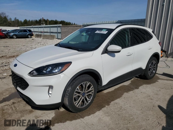 2021 Ford Escape SEL with VIN 1FMCU9H63MUA65675, listed as a Copart auction lot 54373695 with 84,534 mi miles and Clean Title. Bid and sale history available at DreamBid. Image 1.