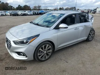 2021 Hyundai Accent Limited with VIN 3KPC34A64ME145005, listed as a Copart auction lot 85320034 with 43,701 mi miles and Salvage Title. Bid and sale history available at carsss.com. Image 1.