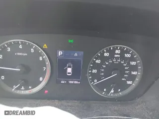 2016 Hyundai Sonata 2.4L SE with VIN 5NPE24AF4GH418987, listed as a IAAI auction lot 41650874 with 169,189 mi miles. Bid and sale history available at carsss.com. Image 7.