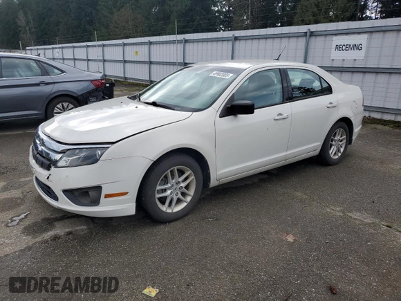 2010 Ford Fusion S with VIN 3FAHP0GAXAR266081, listed as a Copart auction lot 49902005 with 48,892 mi miles and Salvage Title. Bid and sale history available at carsss.com. Image 1.