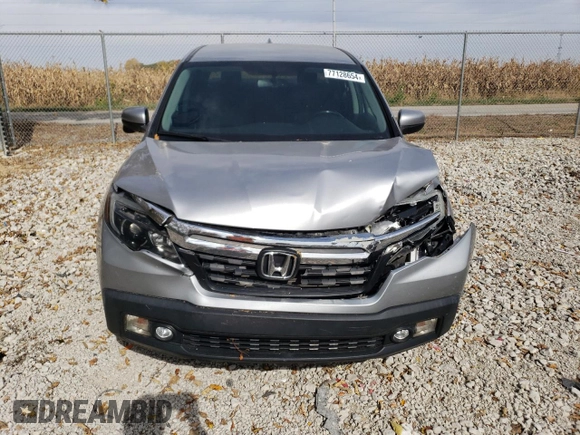 2018 Honda Ridgeline RTL-T z VIN 5FPYK3F60JB011620, wystawiony jako Copart lot #77128654 z przebiegiem 136 738 mil mil oraz Szkody całkowita. Historia ofert i sprzedaży dostępna na DreamBid. Obrazek 5.