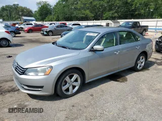 2013 Volkswagen Passat SE with VIN 1VWBH7A32DC150809, listed as a Copart auction lot 58417065 with 220,146 mi miles and Salvage title. Bid and sale history available at DreamBid. Image 1.