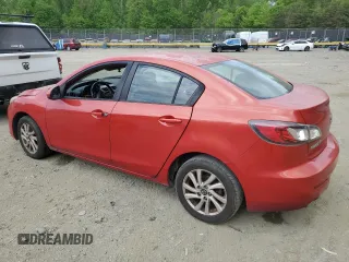 2013 Mazda 3 i Touring with VIN JM1BL1V75D1708997, listed as a Copart auction lot 55180725 with 80,471 mi miles and Clean title. Bid and sale history available at DreamBid. Image 2.