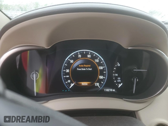 2015 Buick LaCrosse Premium I with VIN 1G4GD5G30FF332120, listed as a Copart auction lot 51836505 with 110,216 mi miles and Salvage Title. Bid and sale history available at carsss.com. Image 9.