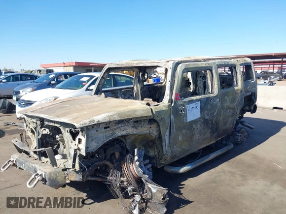 2008 Hummer H3 SUV Alpha with VIN 5GTEN13L288107673, listed as a IAAI auction lot 41271695 with 1 mi miles. Bid and sale history available at carsss.com. Image 6.